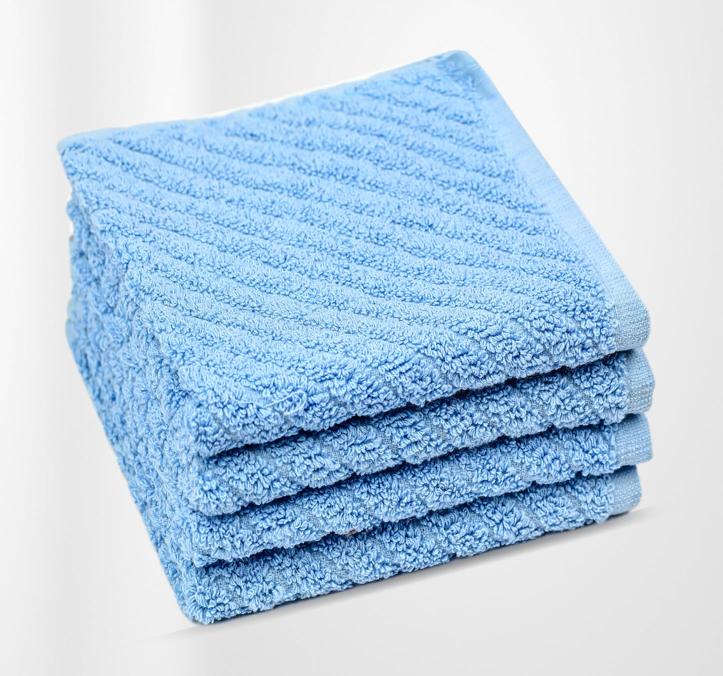 Washcloth, 4 PCS PACK OF Towels 100% Cotton,30x30 cm.