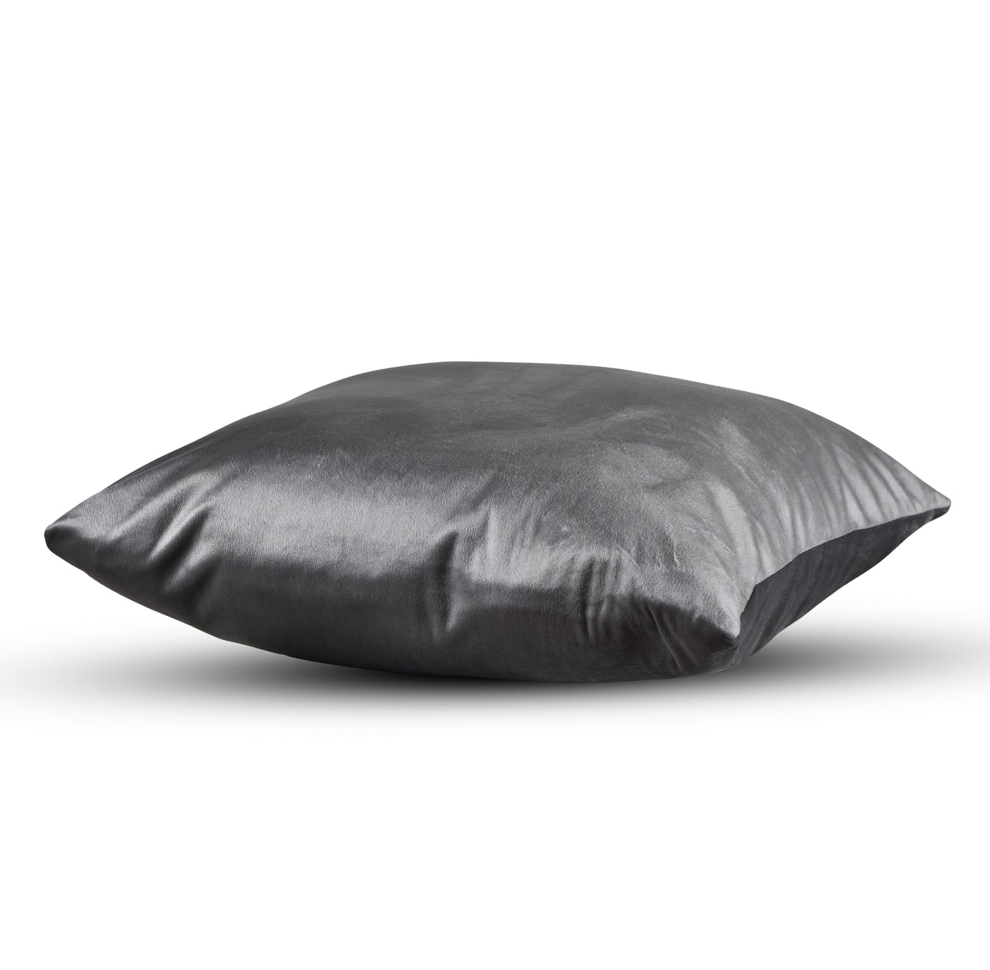 عبوة من 2 غطاء وسادة مخملي بسحاب 45 × 45 سم