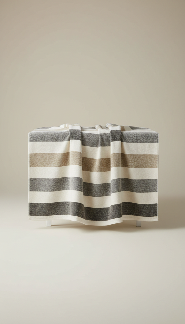 Striped Luxury Beach Towel European Edition