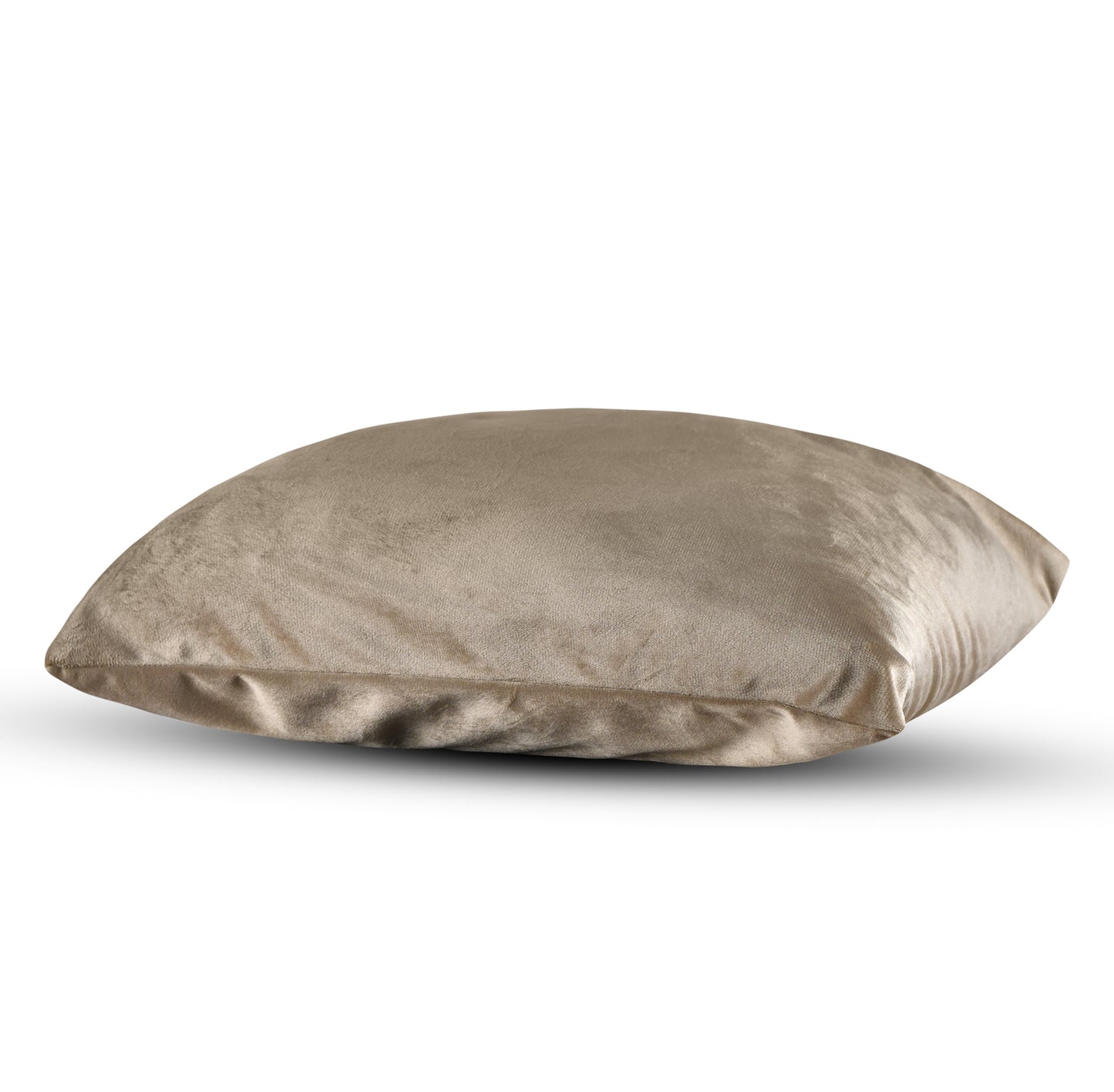 عبوة من 2 غطاء وسادة مخملي بسحاب 45 × 45 سم