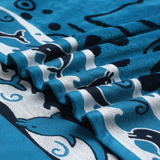 Velour Beach towel 100%cotton,90x170 cm