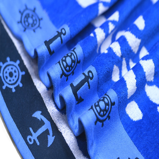 Velour Beach towel 100%cotton,90x170 cm