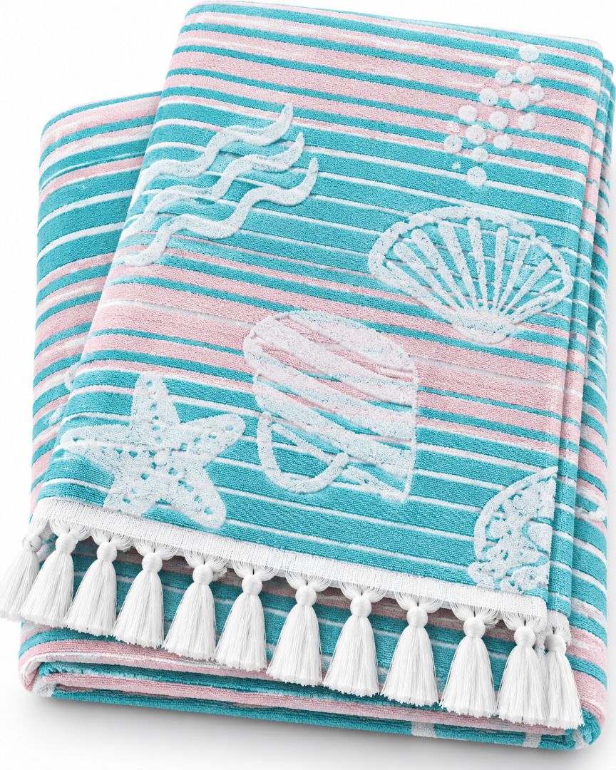 Terry Beach towel 100%cotton,90x170 cm.