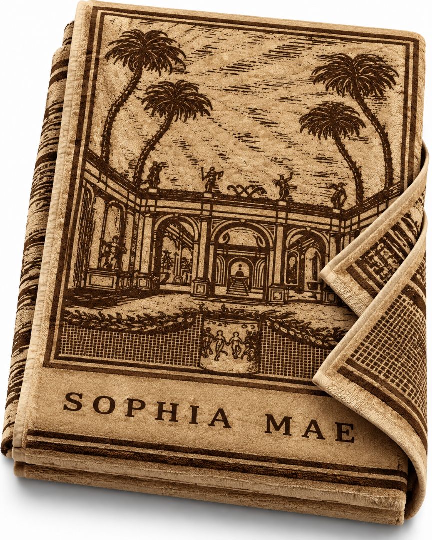 Velour Beach towel 100%cotton,100x180 cm.