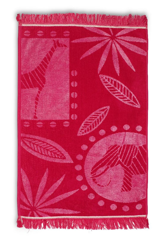 VELOUR TERRY KITCHEN TOWELS SET OF 3 PCS, 100% COTTON , 50X70 CM