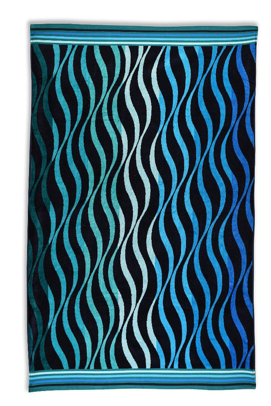 Velour Beach towel 100%cotton,100x175 cm