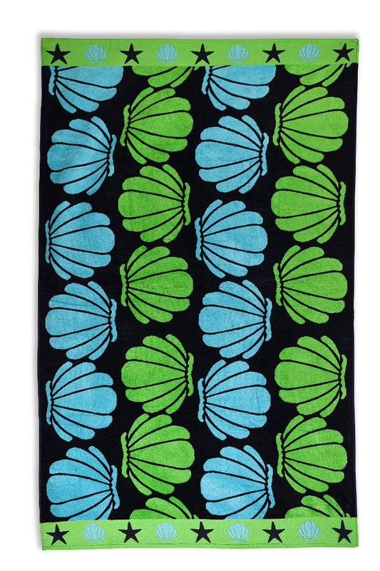 Velour Beach towel 100%cotton,100x175 cm