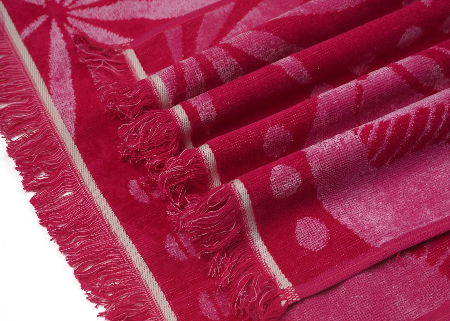 VELOUR TERRY KITCHEN TOWELS SET OF 3 PCS, 100% COTTON , 50X70 CM