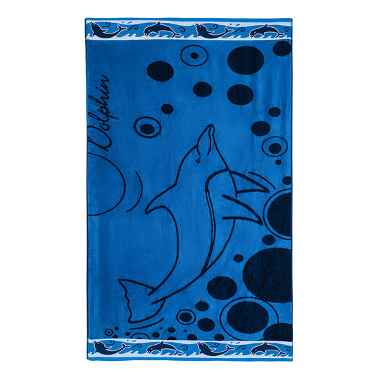 Velour Beach towel 100%cotton,90x170 cm
