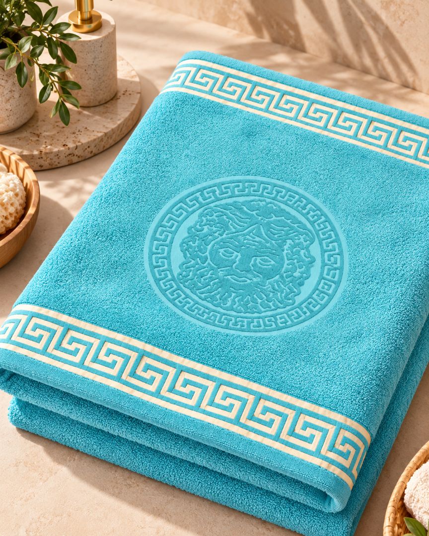 Velour Beach towel 100%cotton,90x170 cm.