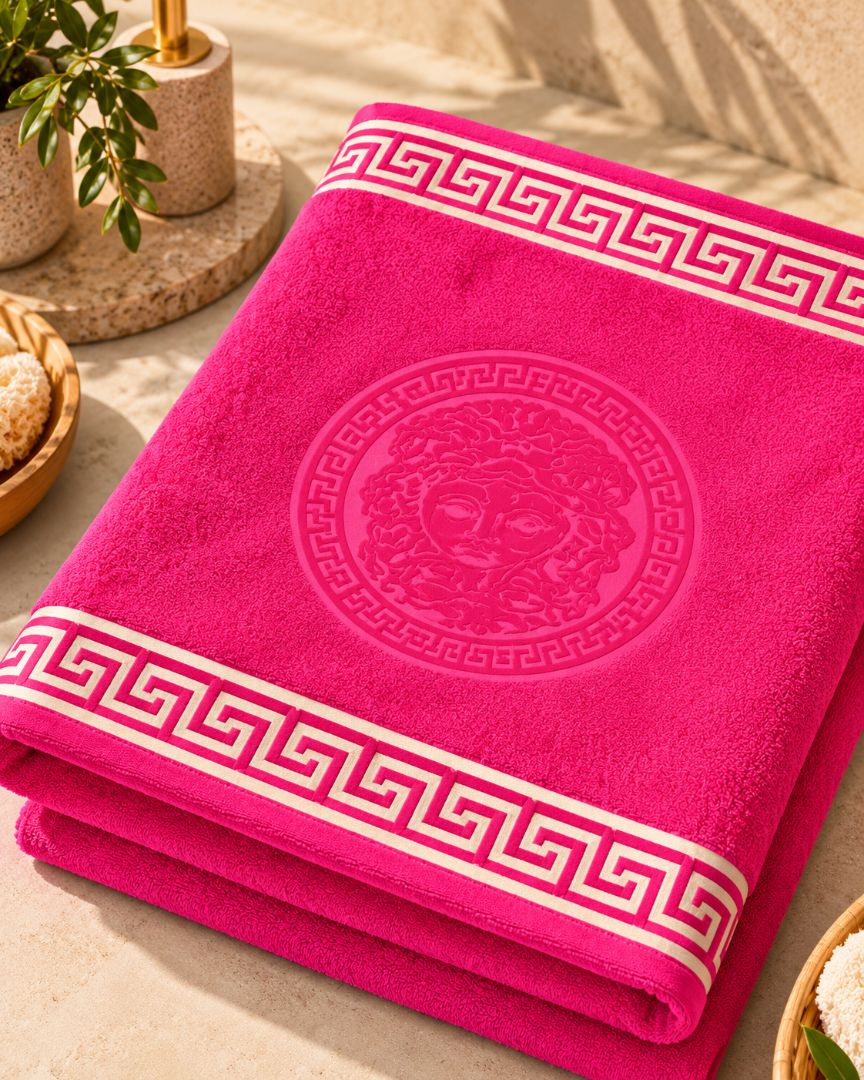 Velour Beach towel 100%cotton,90x170 cm.