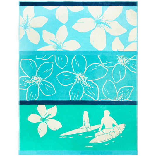 XL Velour Beach towel 100%cotton,140x180 cm