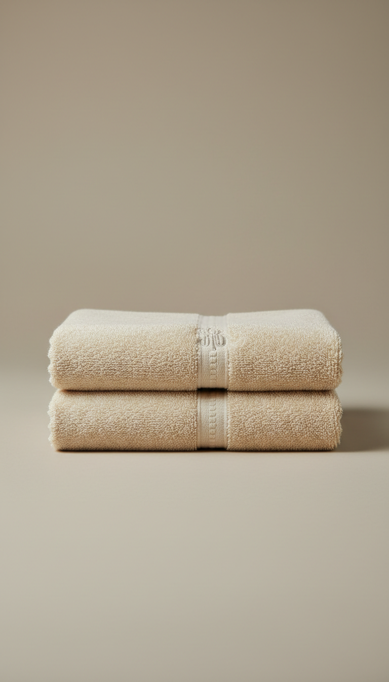 Egyptian Cotton Bath Towel with Monogram