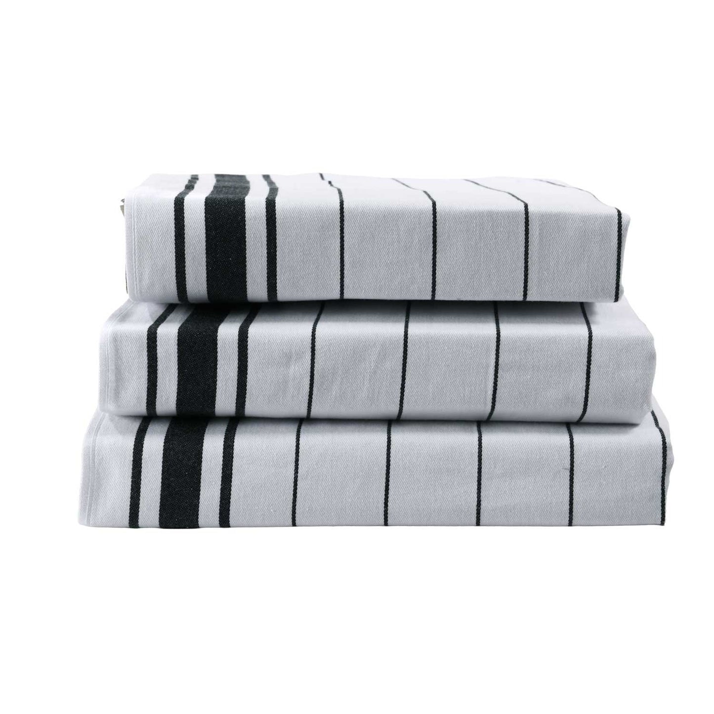 SET OF 3 PCS KITCHEN TOWELS , 100% COTTON , 50X70 CM