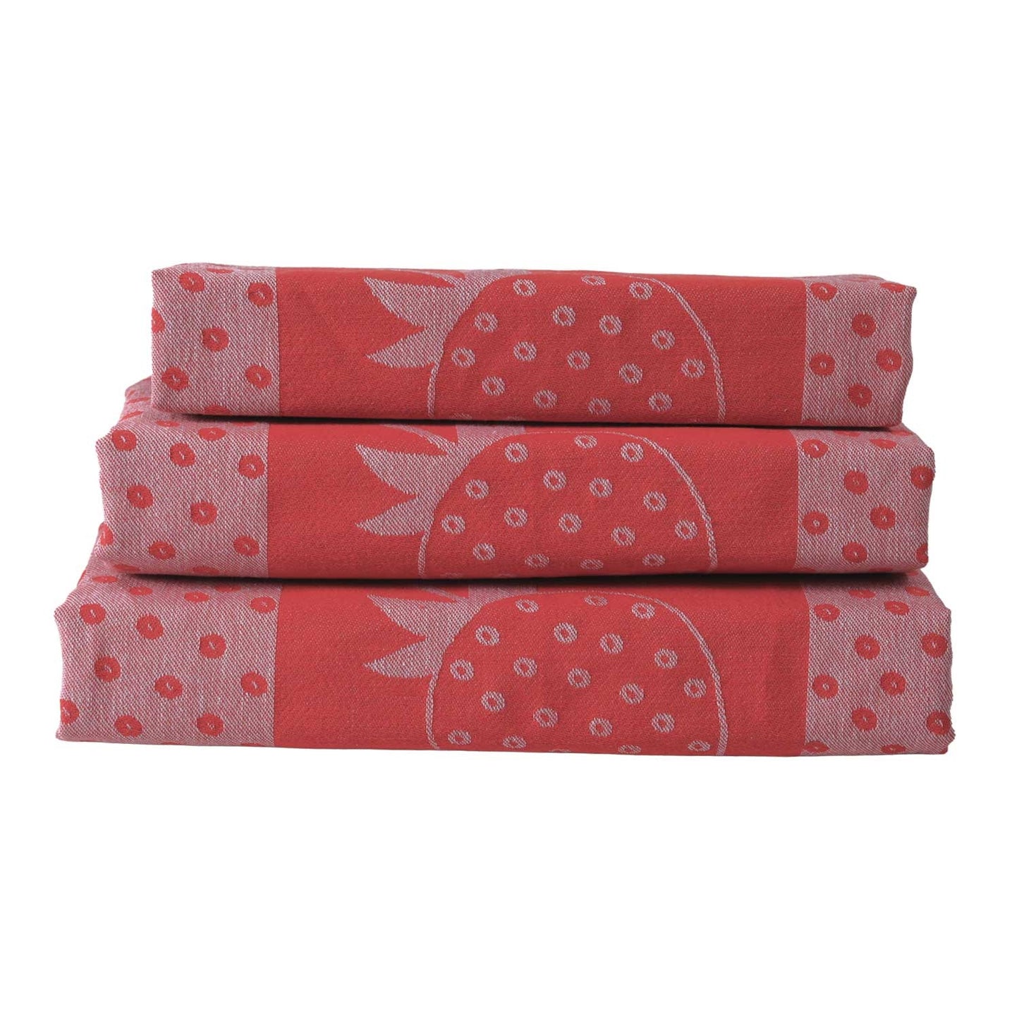 SET OF 3 PCS KITCHEN TOWELS , 100% COTTON , 50X70 CM