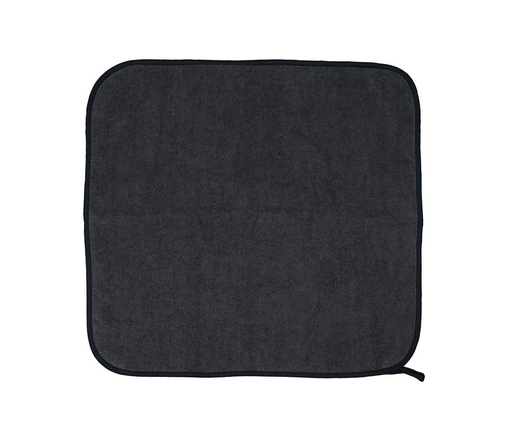 Terry Kitchen towels, 2 PCS PACK OF Kitchen Towels 100% Cotton,60x60 cm (Dark Gray)