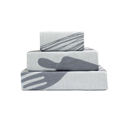 SET OF 3 PCS KITCHEN TOWELS , 100% COTTON , 50X70 CM