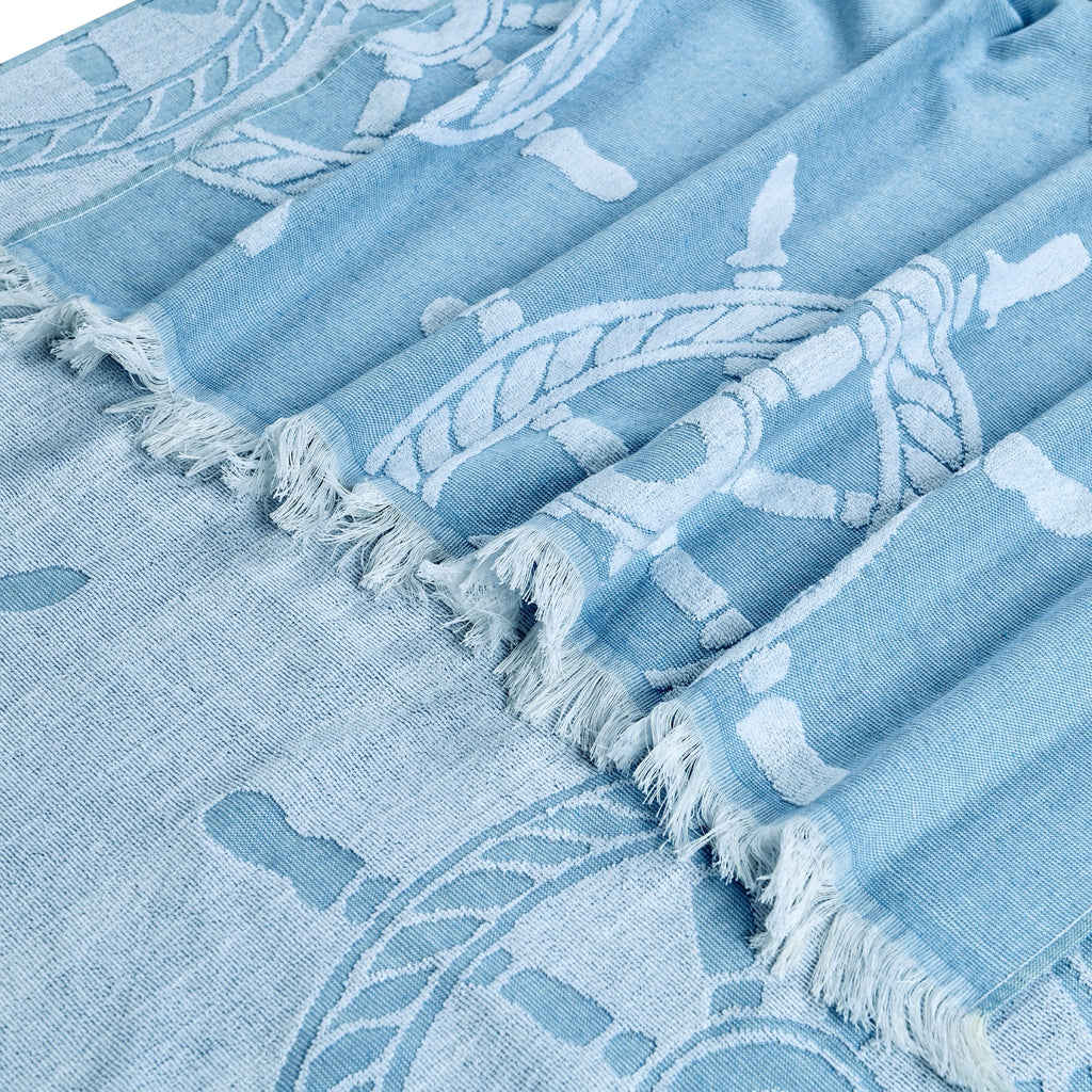 منشفة تيري للشاطئ 100% قطن، 90×170 سم