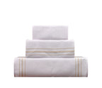 SET OF 3 PCS KITCHEN TOWELS , 100% COTTON , 50X70 CM