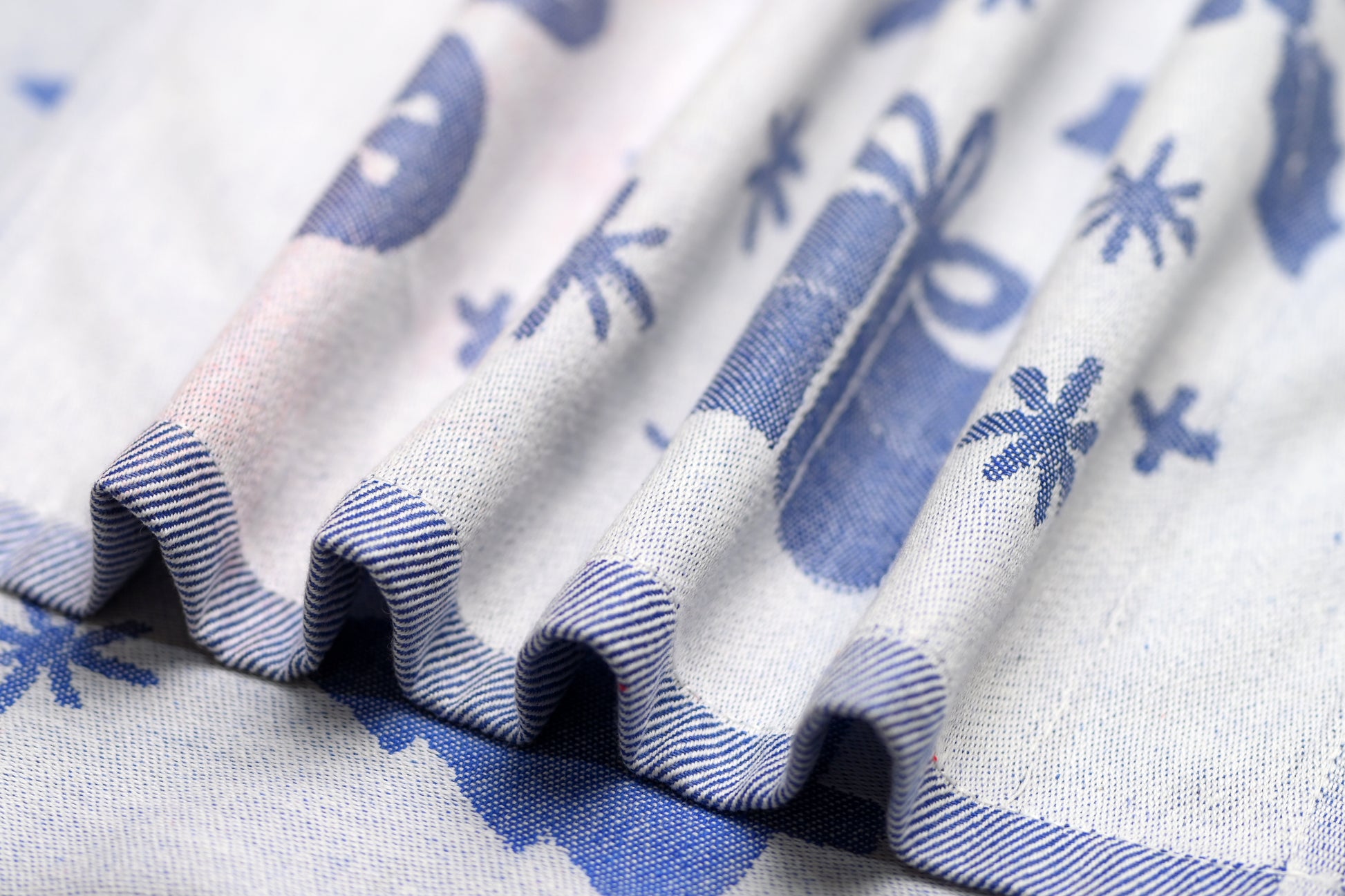 منشفة مطبخ كريسماس للاستخدام اليومي، مناشف مطبخ فائقة الامتصاص، قطعة قماش تنظيف قطنية، عبوة من 3 قطع، 50×70 سم 