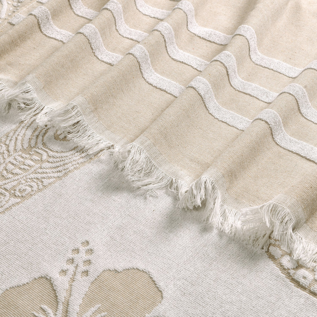 منشفة تيري للشاطئ 100% قطن، 90×170 سم