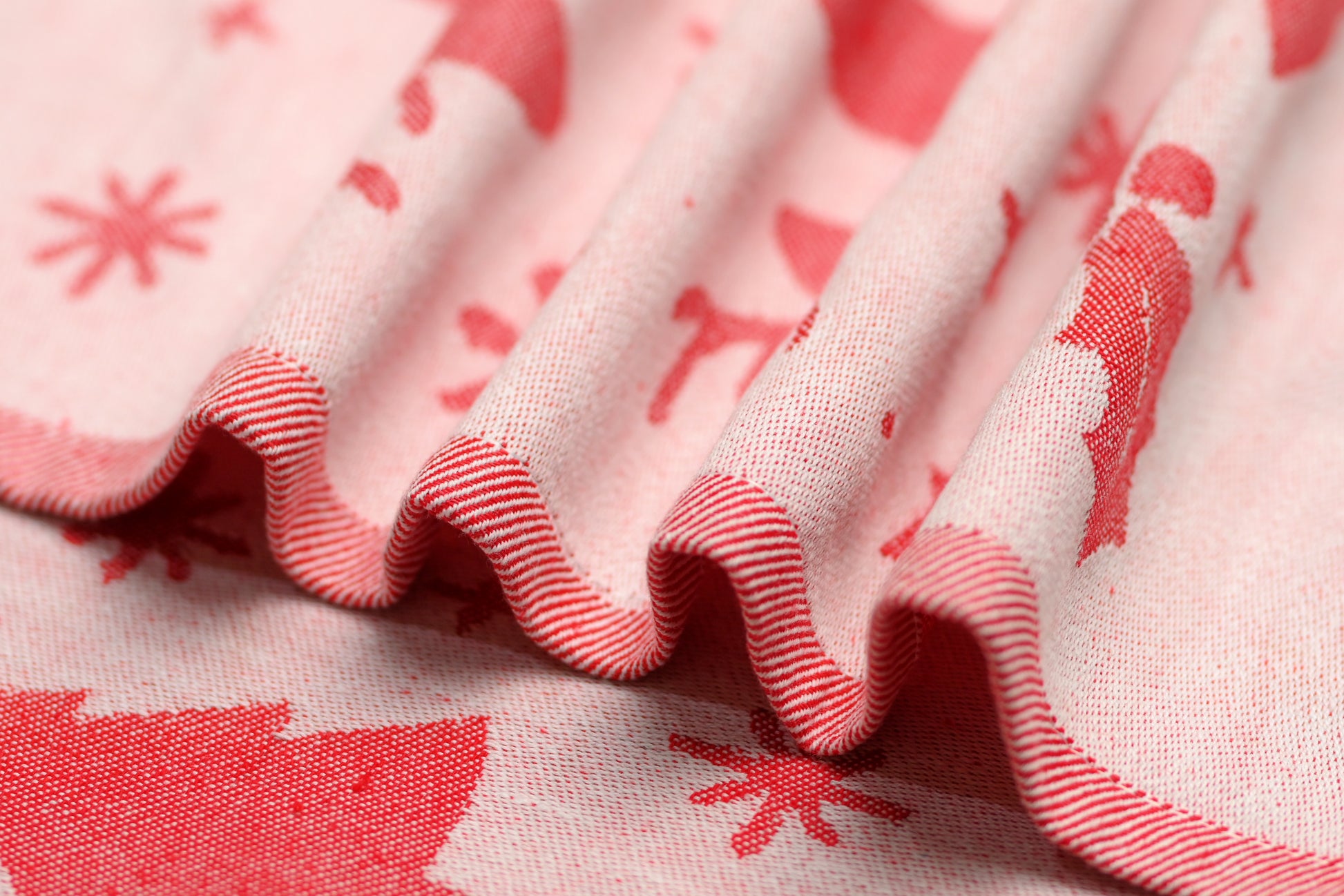 منشفة مطبخ كريسماس للاستخدام اليومي، مناشف مطبخ فائقة الامتصاص، قطعة قماش تنظيف قطنية، عبوة من 3 قطع، 50×70 سم 