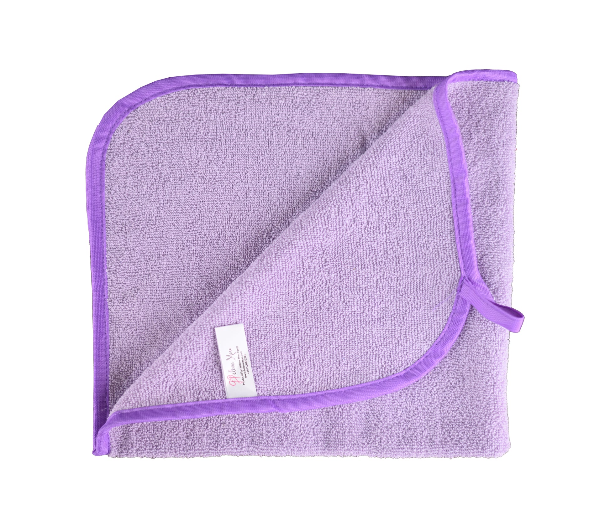 Terry Kitchen towels, 2 PCS PACK OF Kitchen Towels 100% Cotton,60x60 cm (Mauve)