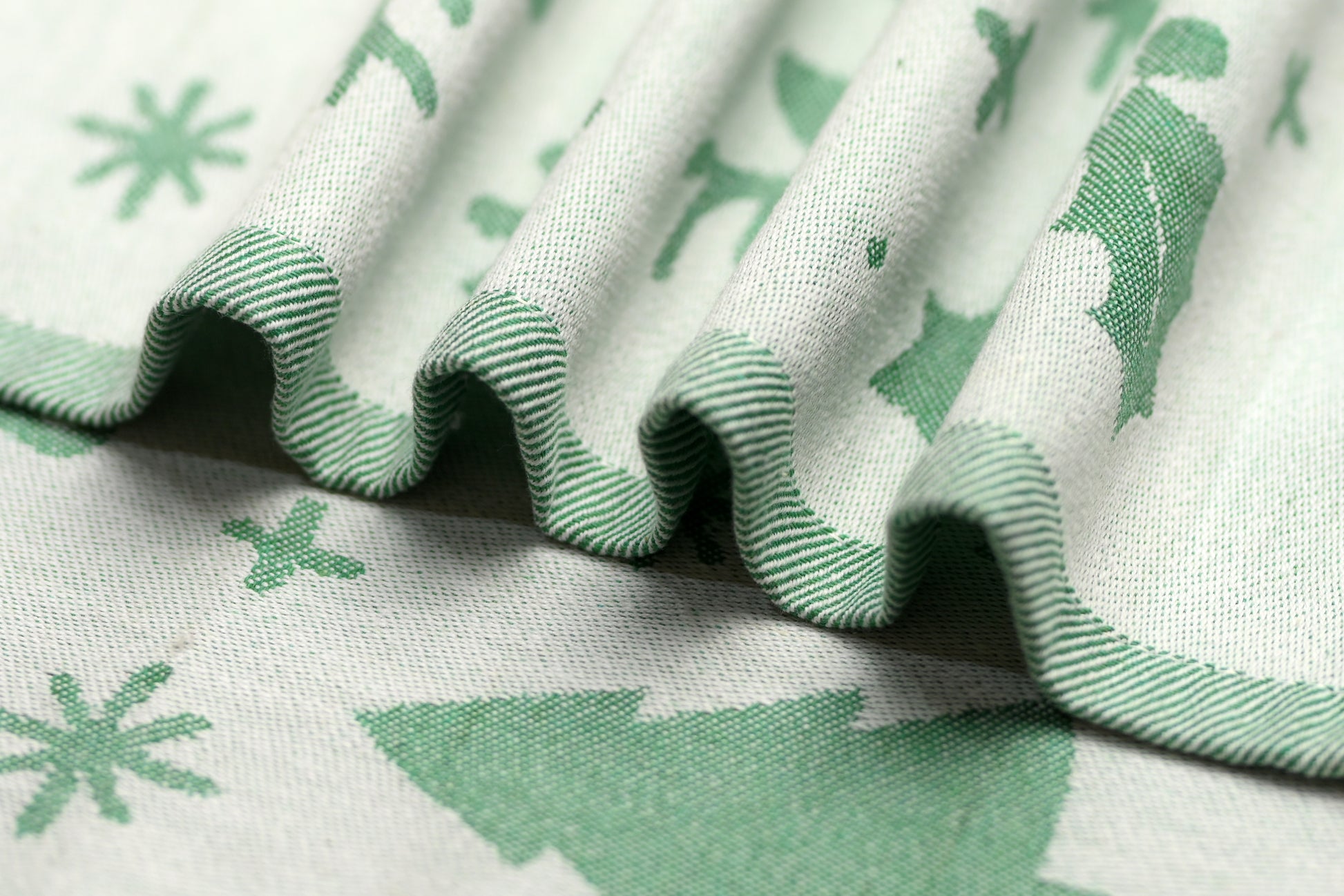 منشفة مطبخ كريسماس للاستخدام اليومي، مناشف مطبخ فائقة الامتصاص، قطعة قماش تنظيف قطنية، عبوة من 3 قطع، 50×70 سم 