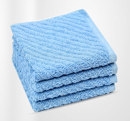 Washcloth, 4 PCS PACK OF Towels 100% Cotton,30x30 cm.