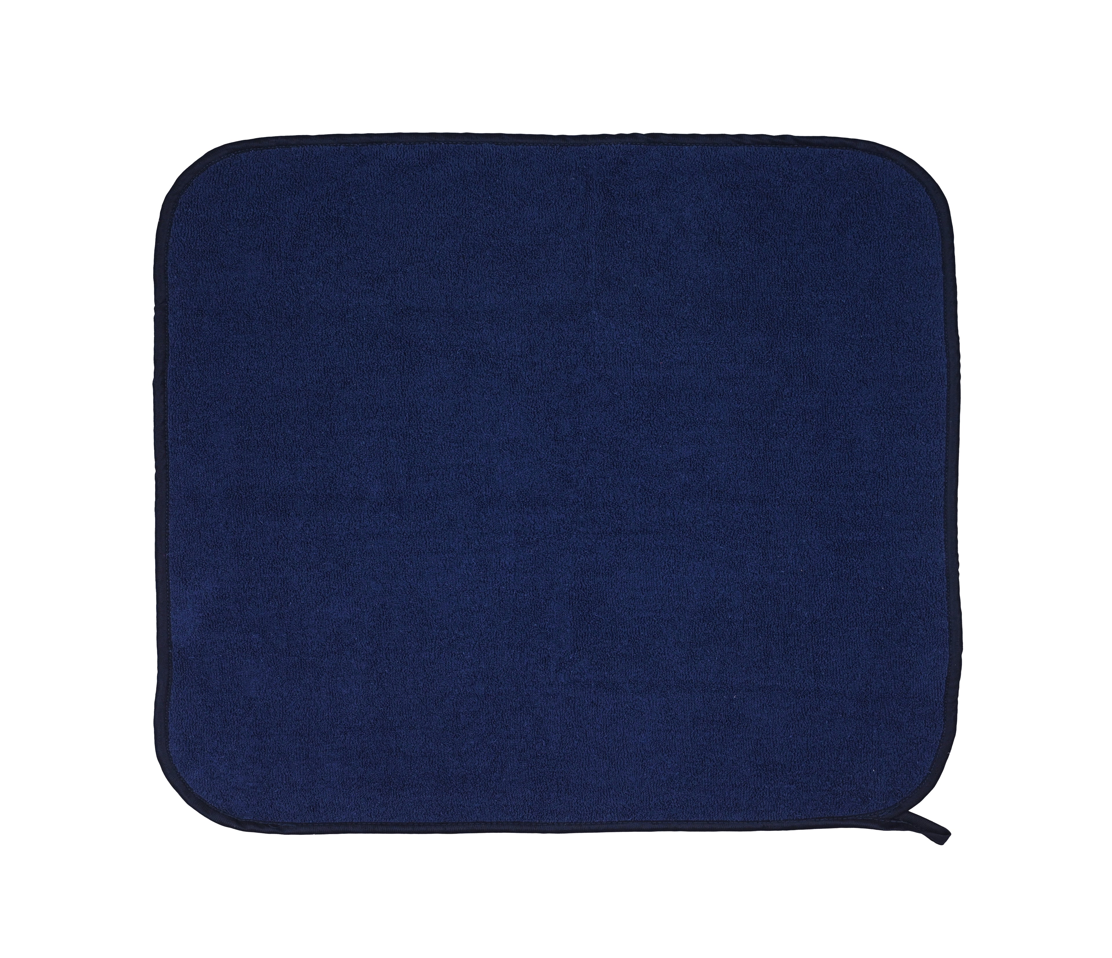 Terry Kitchen towels, 2 PCS PACK OF Kitchen Towels 100% Cotton,60x60 cm (Navy)