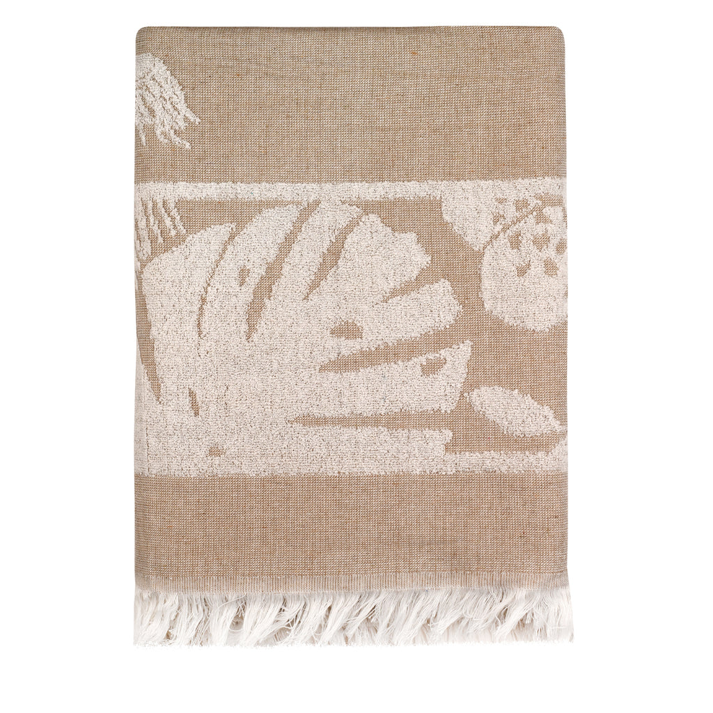 منشفة تيري للشاطئ 100% قطن، 90×170 سم