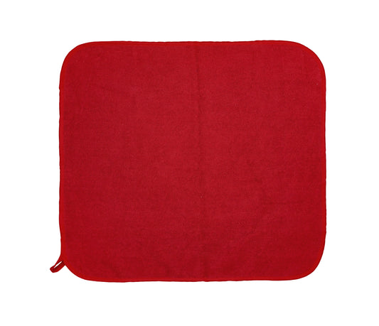 Terry Kitchen towels, 2 PCS PACK OF Kitchen Towels 100% Cotton,60x60 cm (Red)