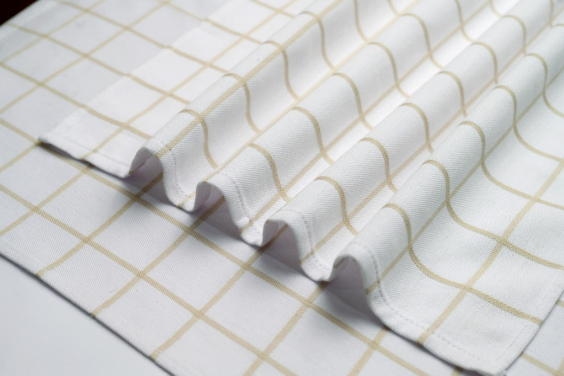 SET OF 3 PCS KITCHEN TOWELS , 100% COTTON , 50X70 CM