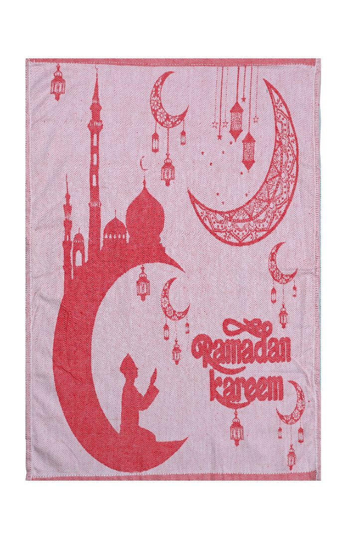 مناشف مطبخ رمضانية متعددة الاستخدامات، مناشف مطبخ فائقة الامتصاص، عبوة من 3 قطع من قماش التنظيف القطني، 50 × 70 سم