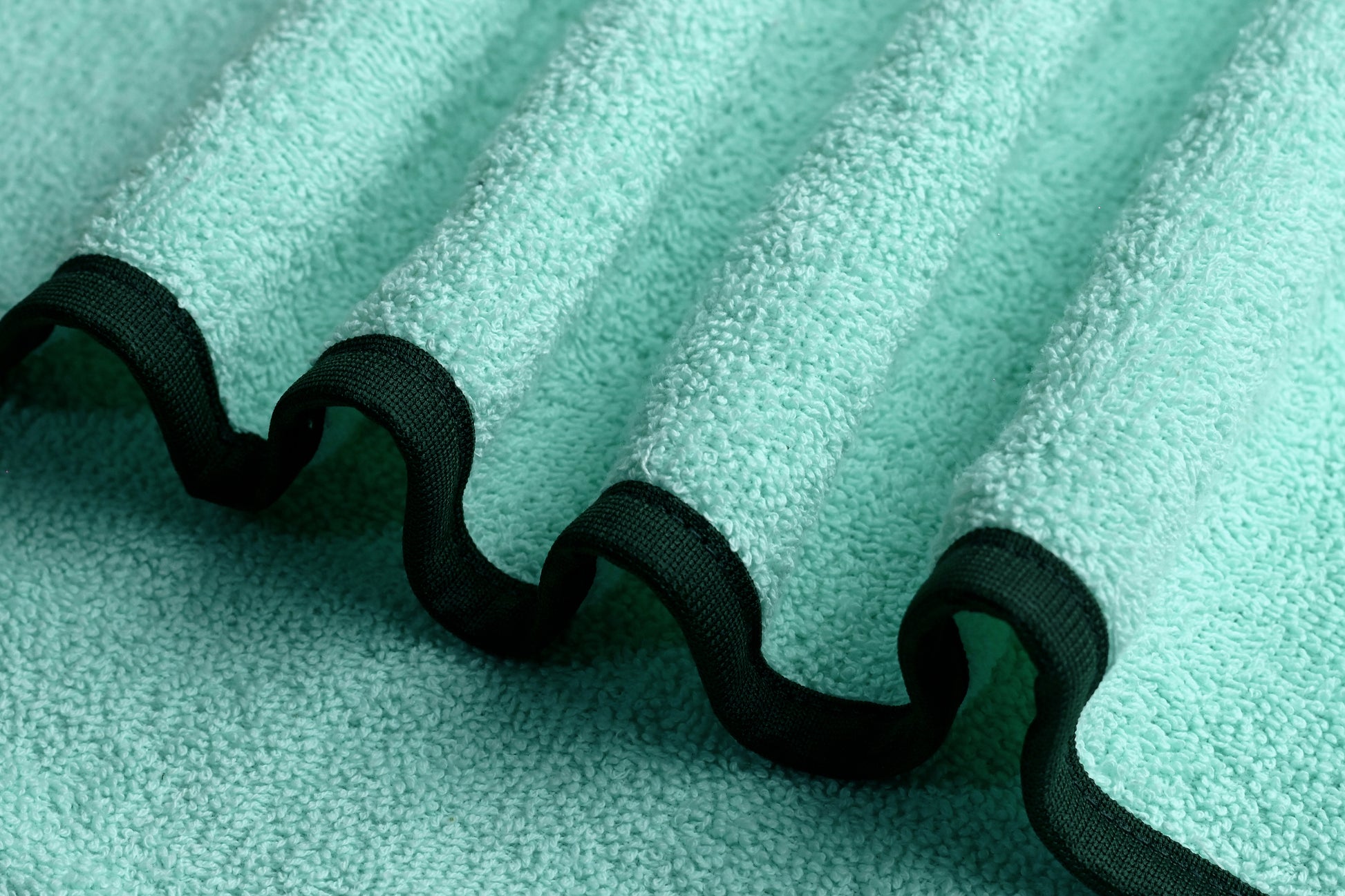 Terry Kitchen towels, 2 PCS PACK OF Kitchen Towels 100% Cotton,60x60 cm (Turquoise)