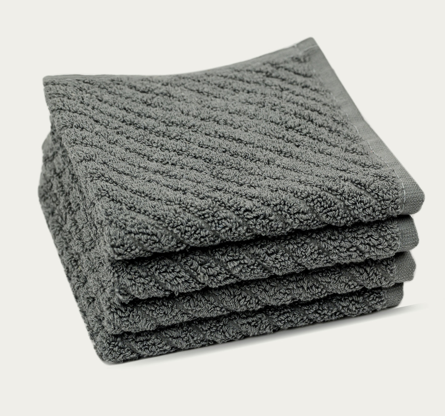 Washcloth, 4 PCS PACK OF Towels 100% Cotton,30x30 cm.