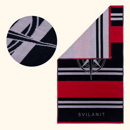 Velour Beach towel 100%cotton,100x180 cm.