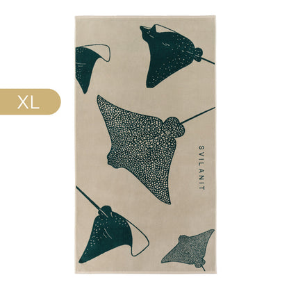 Velour Beach towel 100%cotton,100x180 cm.