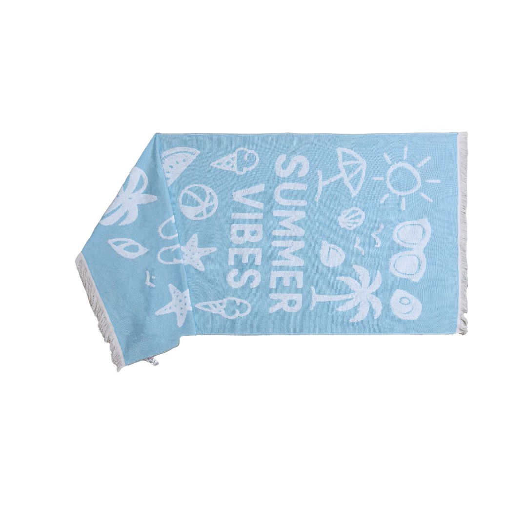 Terry Beach towel 100%cotton,90x170 cm.