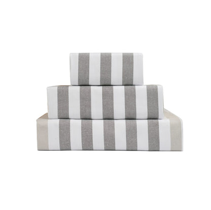 SET OF 3 PCS KITCHEN TOWELS , 100% COTTON , 50X70 CM