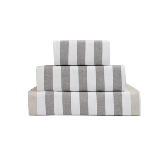 SET OF 3 PCS KITCHEN TOWELS , 100% COTTON , 50X70 CM