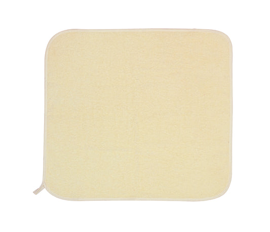 Terry Kitchen towels, 2 PCS PACK OF Kitchen Towels 100% Cotton,60x60 cm (Light Yellow)