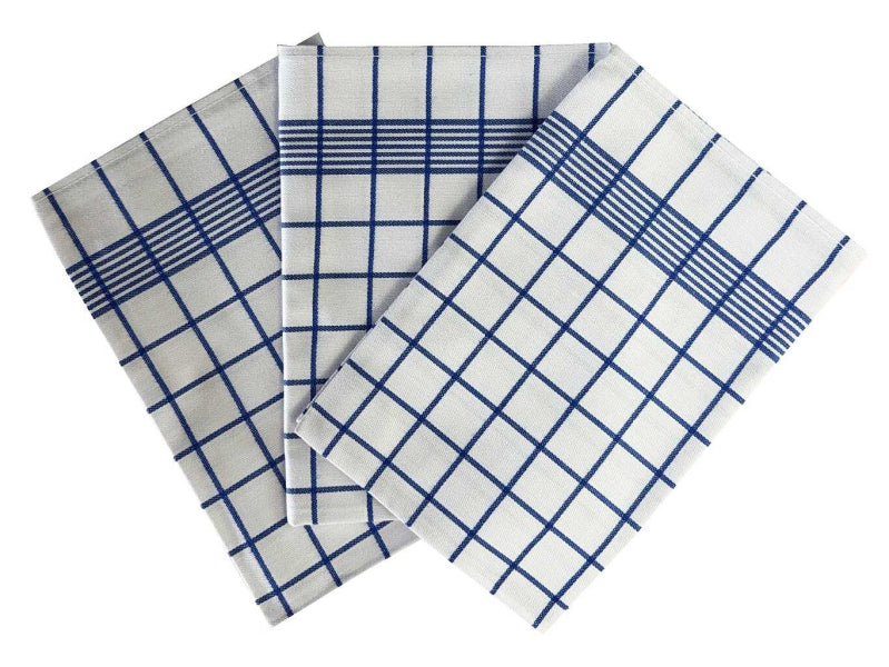 SET OF 3 PCS KITCHEN TOWELS , 100% COTTON , 50X70 CM