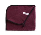 Terry Kitchen towels, 2 PCS PACK OF Kitchen Towels 100% Cotton,60x60 cm (Burgundy)