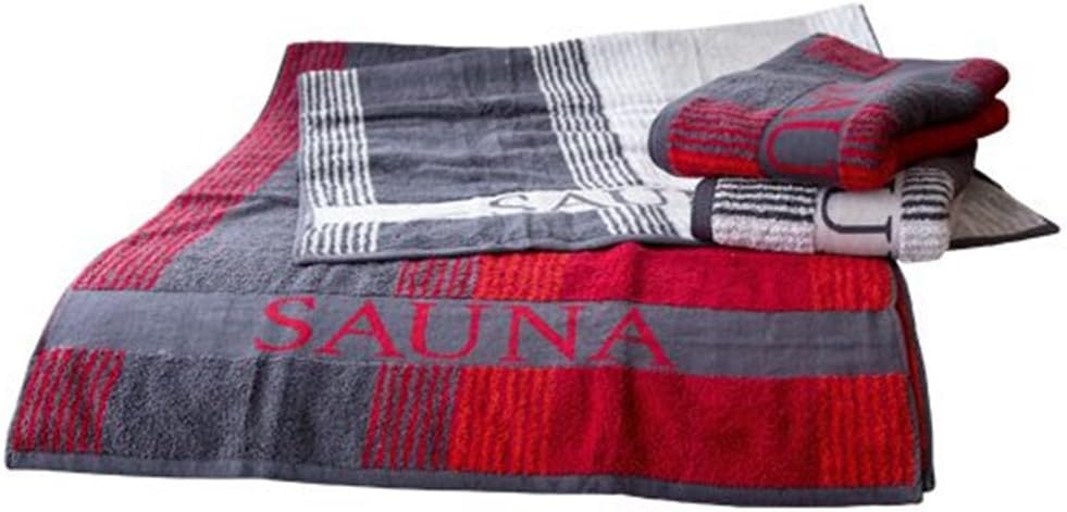 Sauna towel double-face, blue 100% cotton,80x200 cm