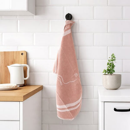 SET OF 3 PCS KITCHEN TOWELS , 100% COTTON , 50X70 CM.