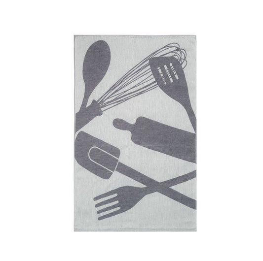 SET OF 3 PCS KITCHEN TOWELS , 100% COTTON , 50X70 CM