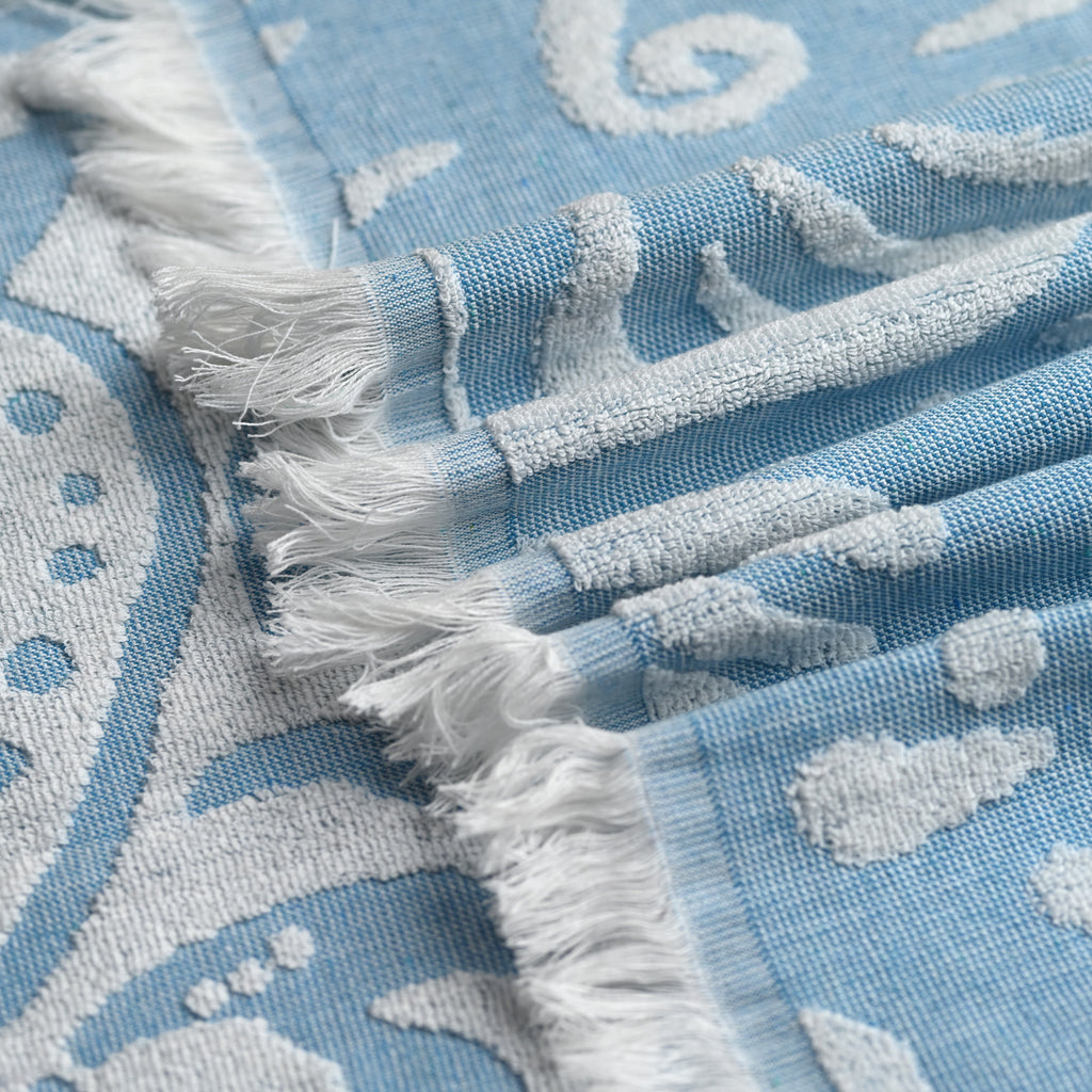 منشفة تيري للشاطئ 100% قطن، 90×170 سم