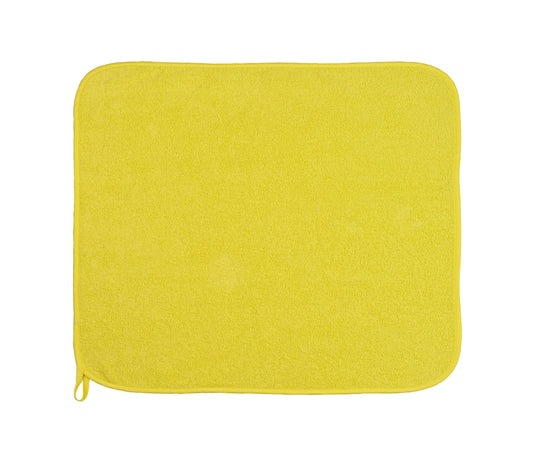 Terry Kitchen towels, 2 PCS PACK OF Kitchen Towels 100% Cotton,60x60 cm (Yellow)