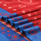 Velour Beach towel 100%cotton,90x170 cm